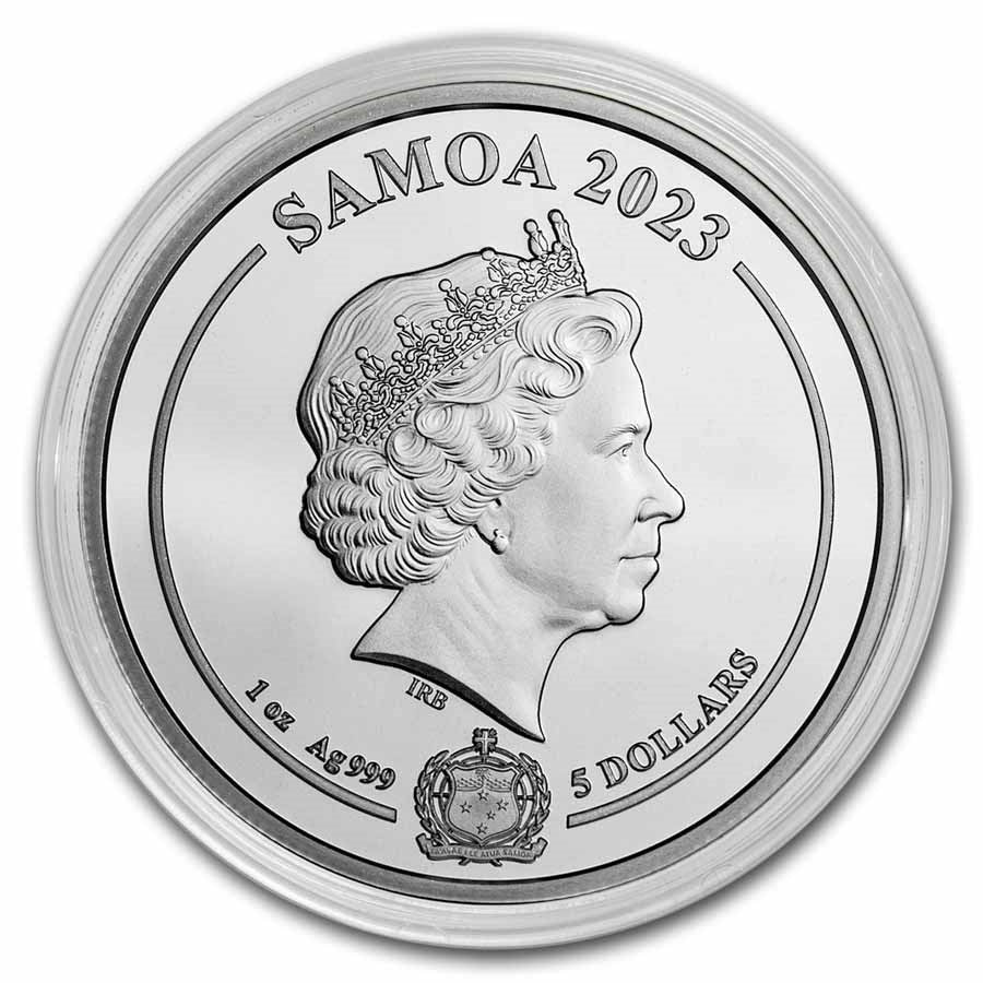 Silbermünze 1oz BU Green Lantern DC Comics™ Ag999 - Samoa 2023*