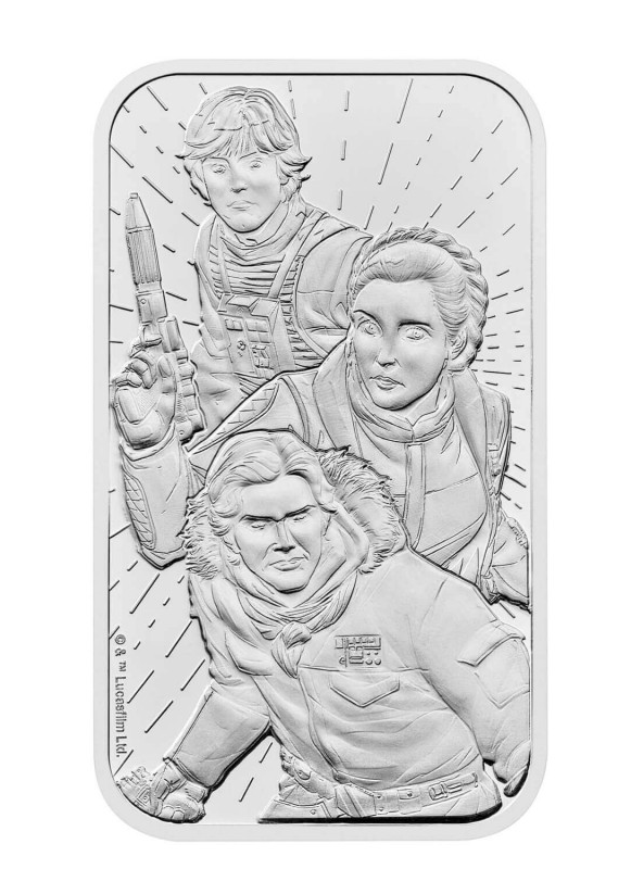 Silberbarren 1 oz Star Wars The Royal Mint