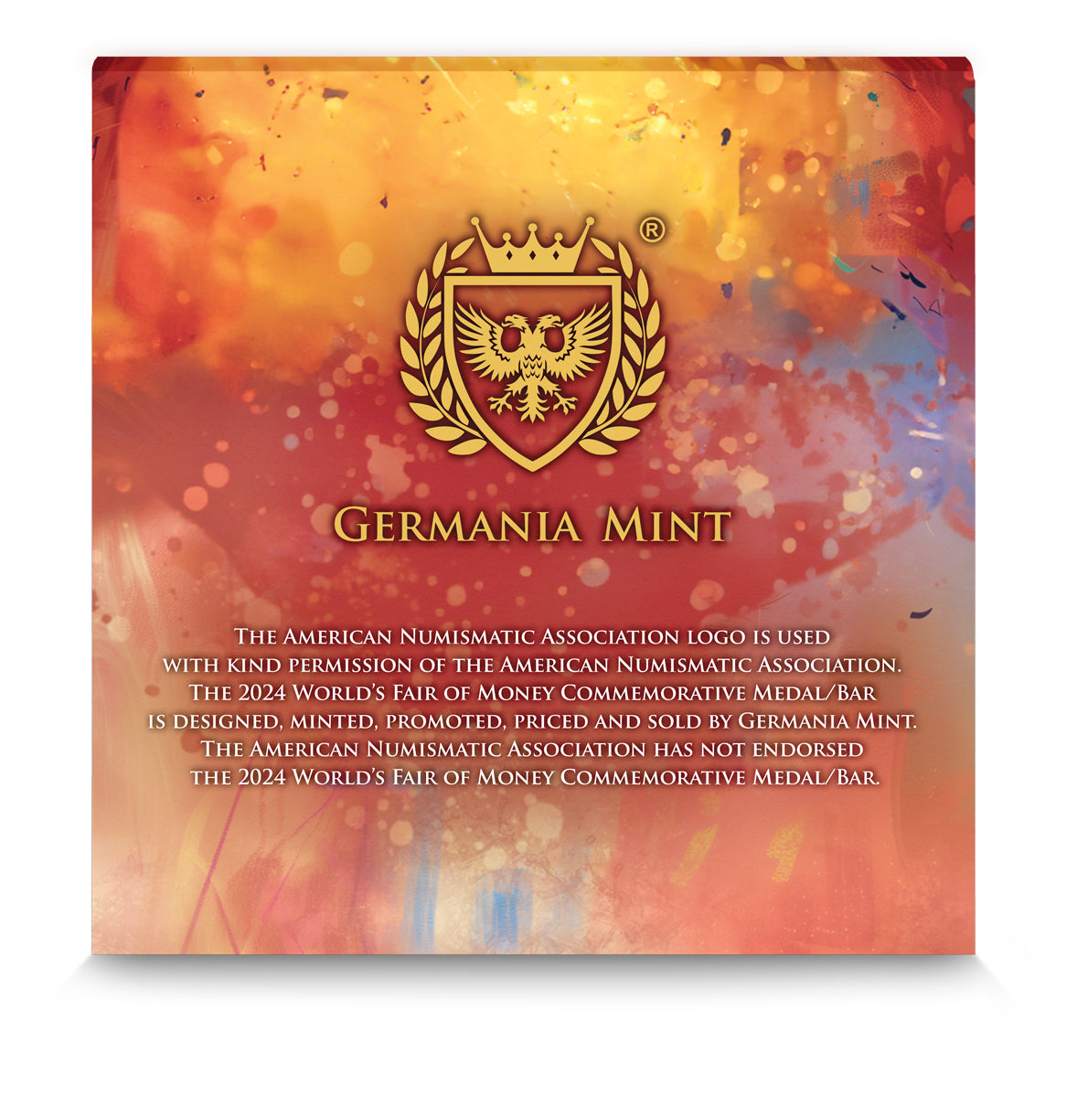 Germania Mint Silberbarren Chicago Bull ANA Edition 2 oz 2024 Gussbarren in OVP