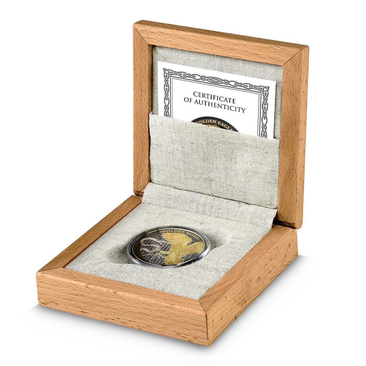 Germania Mint 2024 Malta Golden Eagle 5 Euro 1 oz Silver BU – Limited Edition
