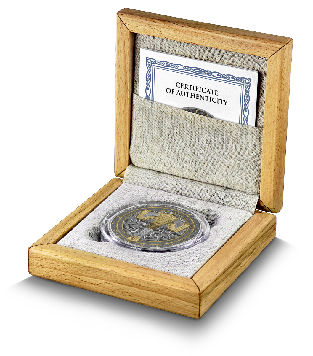 Artefacts Mjölnir 2025 - 2 Oz Silber Ultra High Relief Gilded