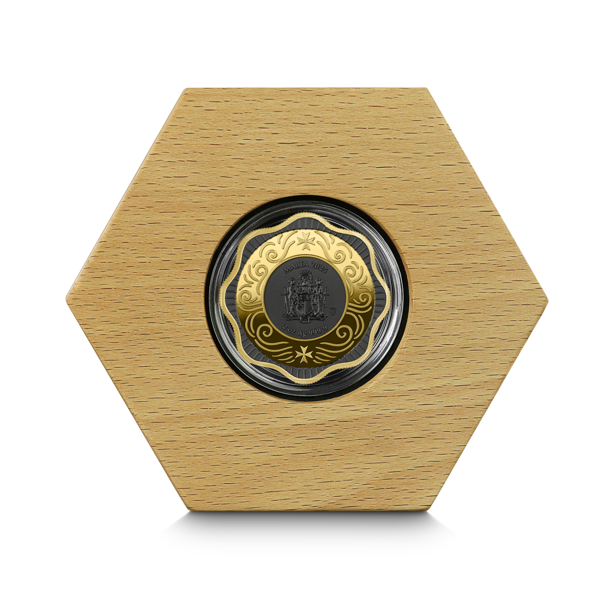 Malta Maltese Ox Ochse 10 Euro 2 oz Silber BU High Relief 2025