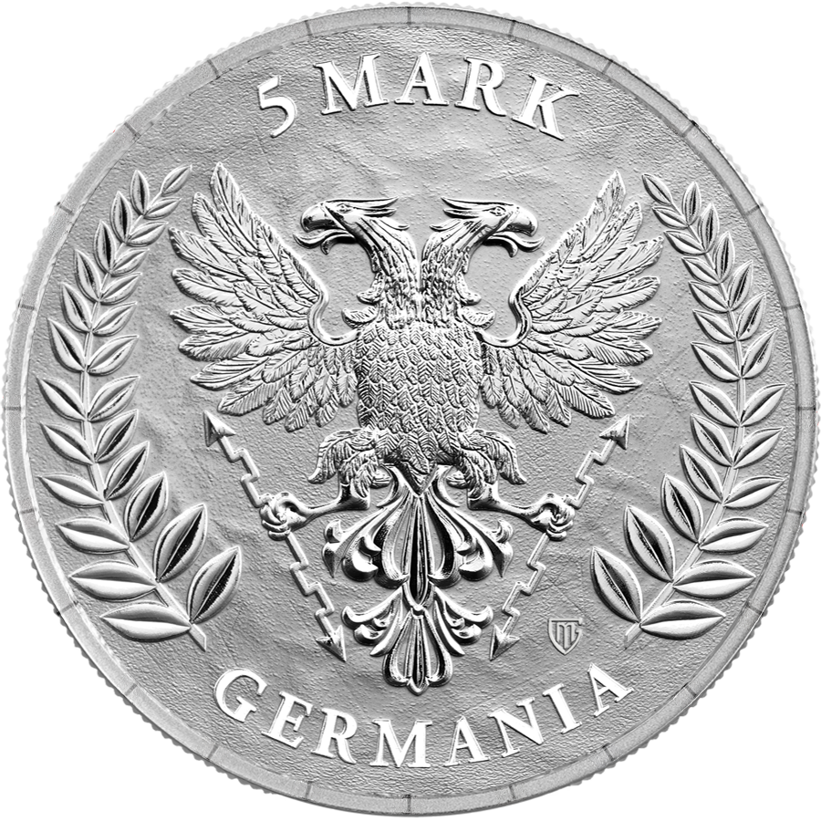 Germania Mint Silber 1 oz 2026 BU WMF Edition 999 Silber ***