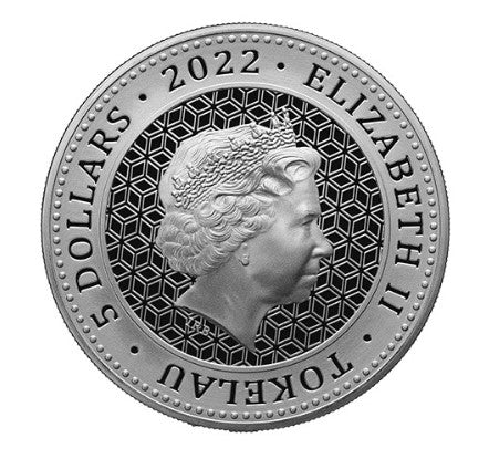 Bull & Bear Silbermünze 1 oz Tokelau