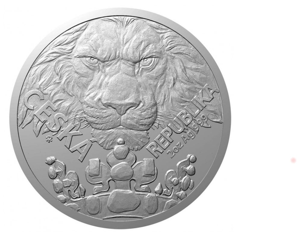 Czech Lion 2023 Silbermünze 2oz