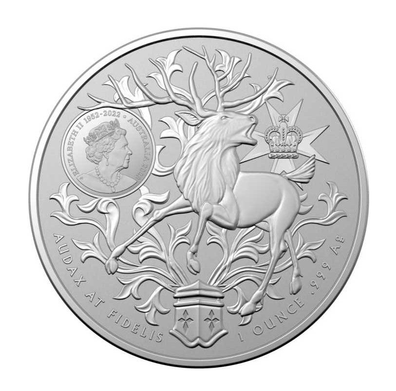 Silbermünze 1 oz Coat of Arms