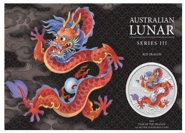 Lunar 3 Roter Drache (Red Dragon) 2024