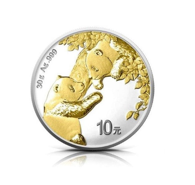 CHINA PANDA BÄR 2023 10 YUAN 30 GRAMM 999 SILBER