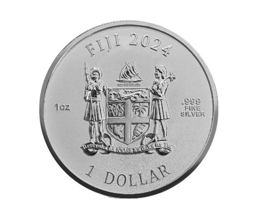 JAHR DES DRACHEN 3D Ultra High Relief 1 Oz Silbermünze