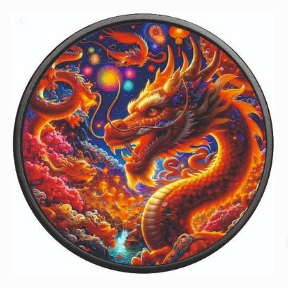 American Eagle Dragon Of Power Color 1oz Silber 2024
