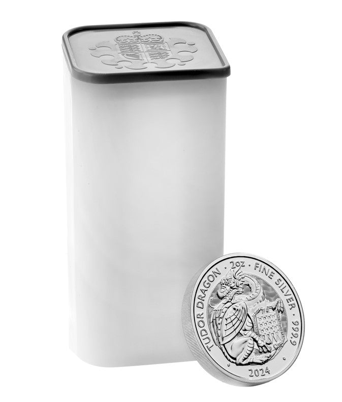 Royal Tudor The Greyhound of Richmond 2025 Silbermünze 2 oz Royal Mint