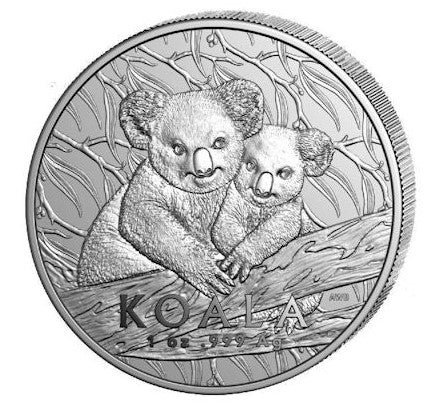 Australien 1 AUD RAM Koala 1 Oz Silbermünze 2025