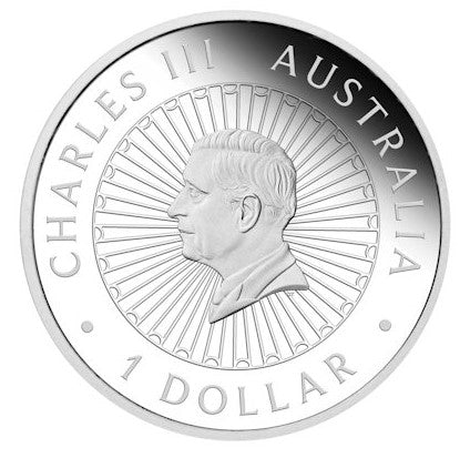 Australien 1 AUD Opal Serie Lunar Schlange 2025 1 Oz Silber