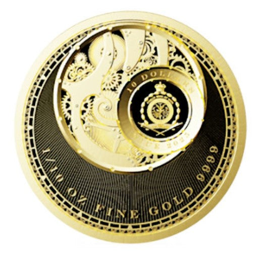 Niue - 10 NZD Chronos 2025 - 1/10 Oz Gold