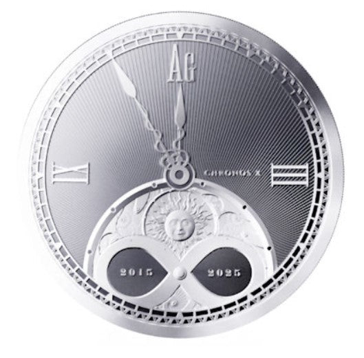 Niue - 2 NZD Chronos 2025 - 1 Oz Silber BU