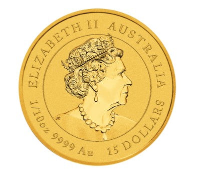 Lunar 3 Jahr des Ochsen 2021 in Farbe - Goldmünze 1/10 oz