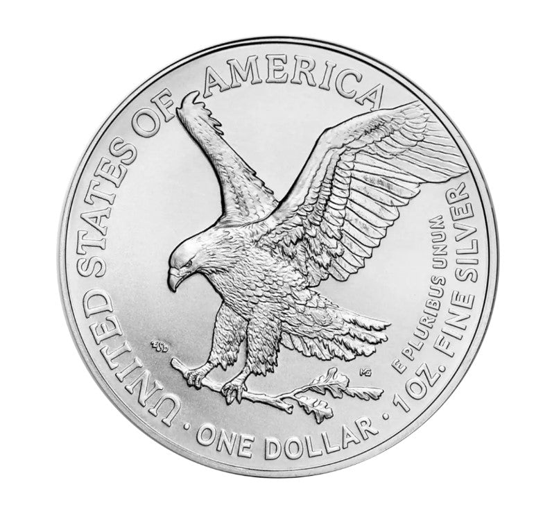 Die Wikinger Silbermünze American Eagle 1 oz Silber 2025 Harald Ironstorm Farbe
