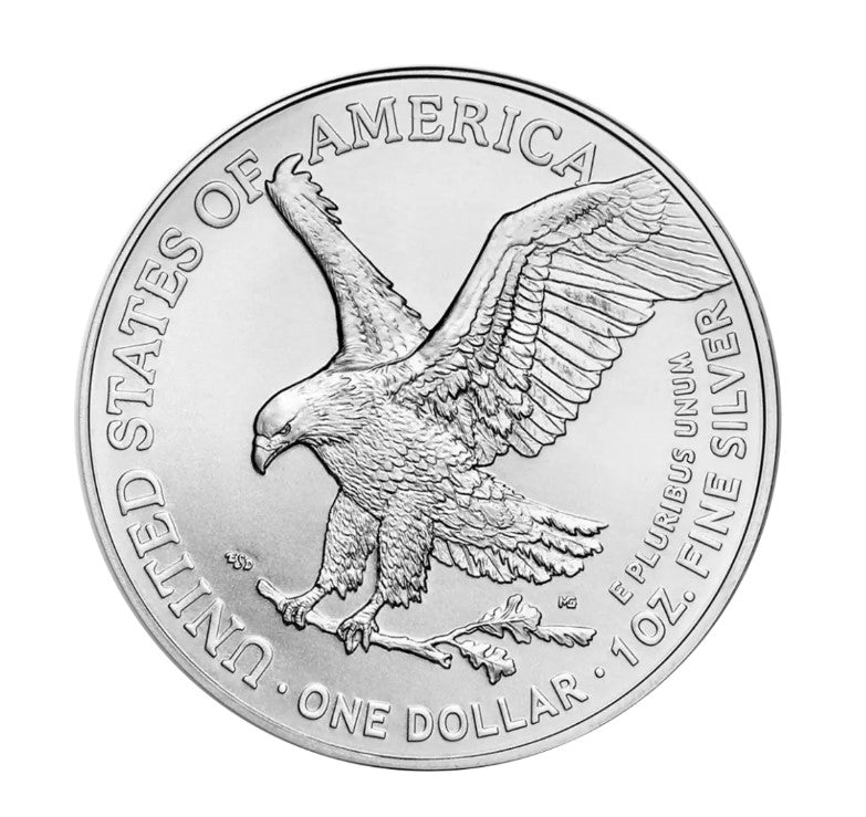 Die Wikinger Silbermünze American Eagle 1 oz Silber 2025 Thorin Steelheart Farbe