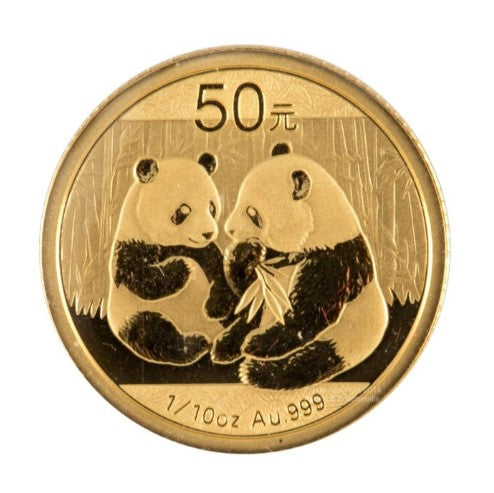 China - 50 Yuan China Panda 2009 - 1/10 oz Goldmünze in OVP