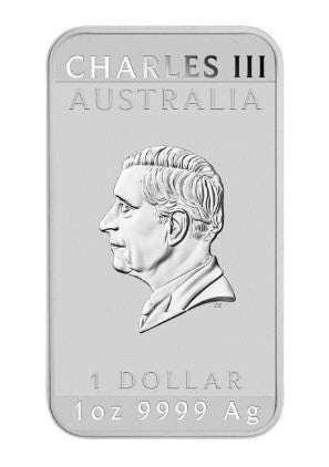 Rectangular Pferd 1 Unze Silbermünze 2026 Perth Mint