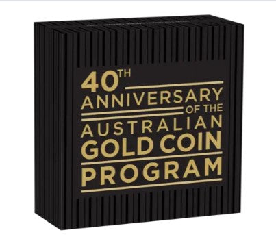 Silbermünze 1 oz Australien Nugget 40 Jahre 2026 - teilvergoldet