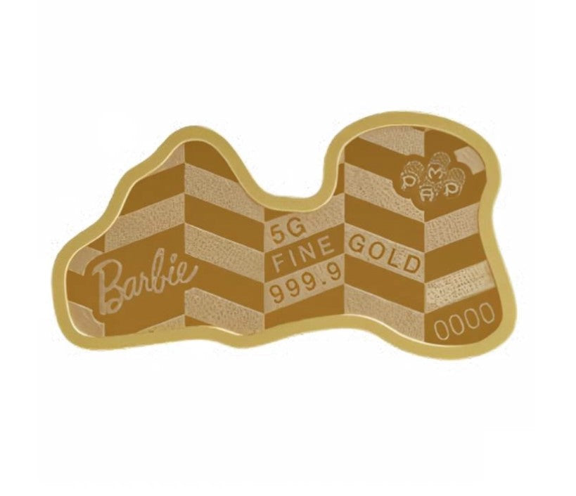 PAMP 5 Gramm Goldbarren - Barbie
