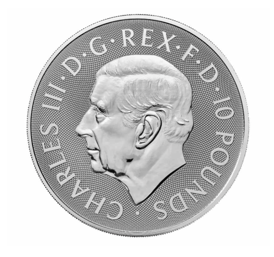 Silbermünze 10 oz Bull of Clarence 2023