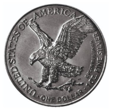 American Eagle Knights of Honour Warrior of Fire Color Farbe 1 oz Silber 2024