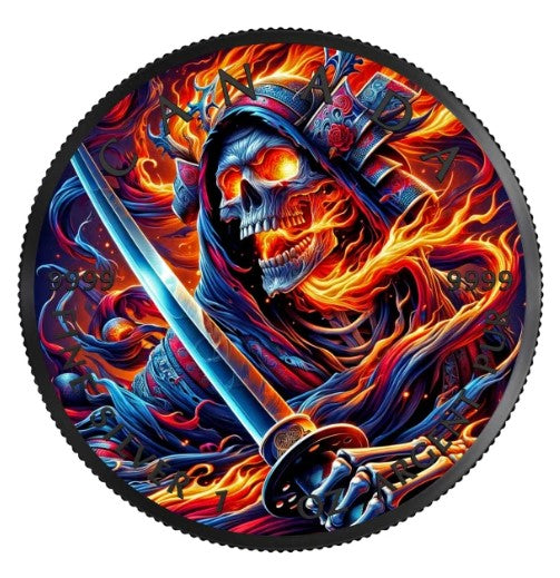 Kanada Grim Reaper 2024 black ruthenium colouring in Box
