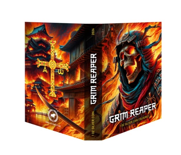 Kanada Grim Reaper 2024 black ruthenium colouring in Box