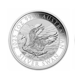 Australien Schwan Silbermünze 1 oz 2025 Perth Mint