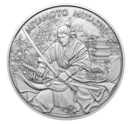 Legendary Warriors 1 oz Silber Miyamoto Musashi
