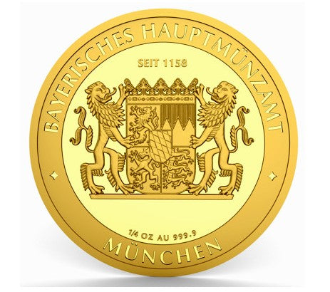 10 Bayern Thaler – 1/4 oz Goldmünze - Au999