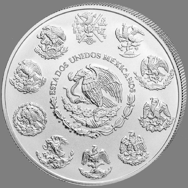 Silbermünze 5 oz Mexiko 2013 - Libertad - Siegesgöttin