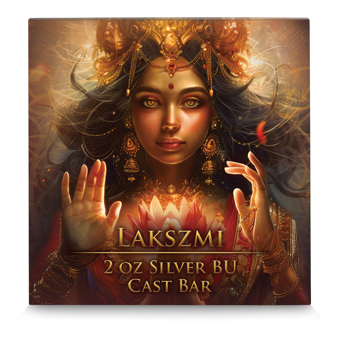 Germania Mint Silberbarren 2 Oz Diwali Lakszmi 999 Silber