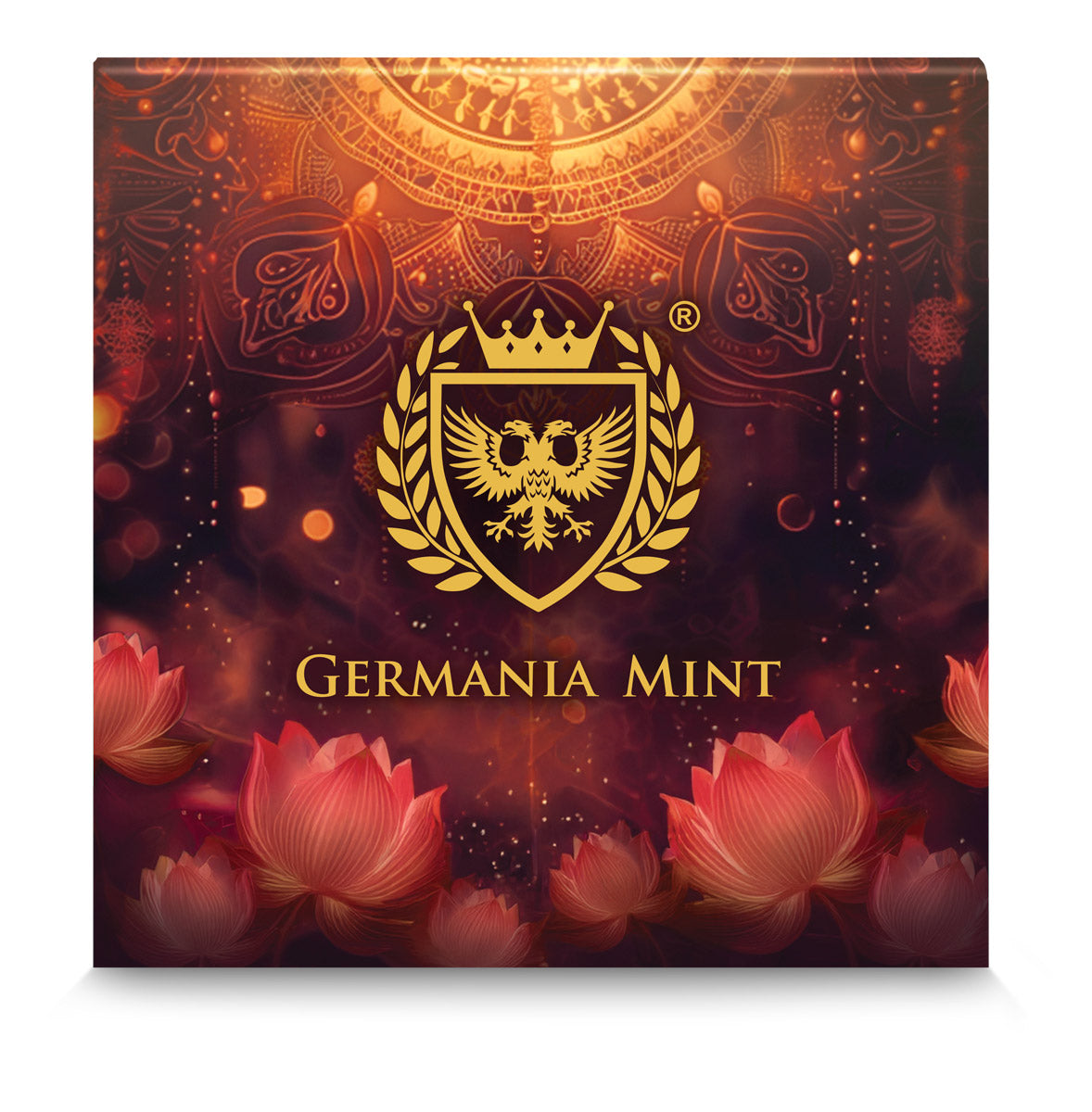Germania Mint Silberbarren 2 Oz Diwali Lakszmi 999 Silber