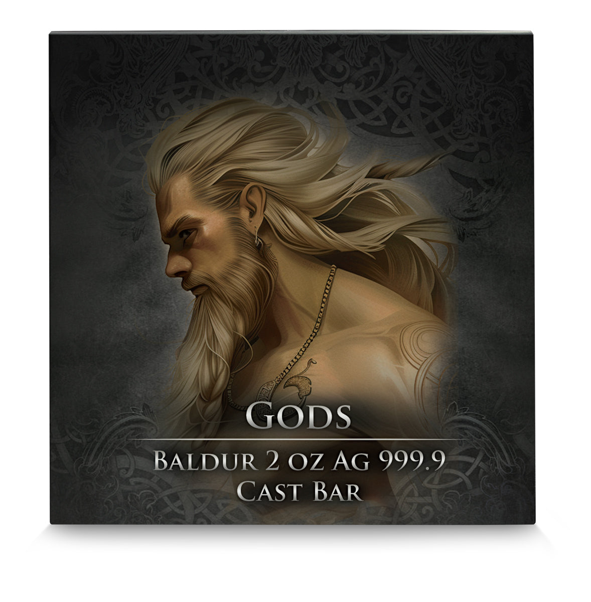 Germania Mint - Guss Silberbarren Gods Baldur (1.) 2 Oz Silber*