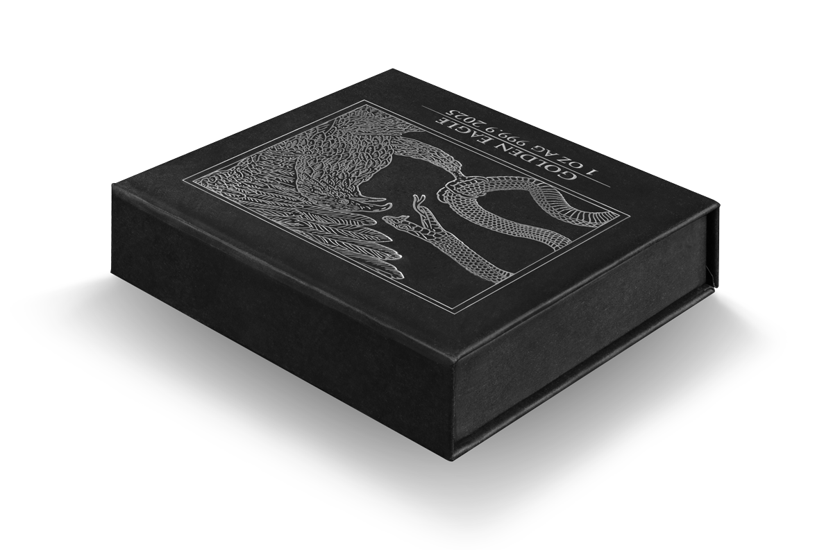 2025 Malta Golden Eagle 5 Euro 1 oz Silver Proof – Limited Edition
