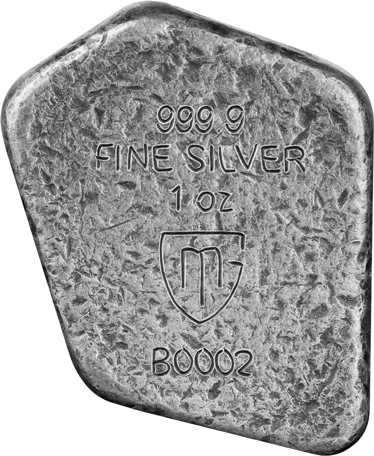 Germania Mint 1 oz Silber Guss Silberbarren Runes Collection Neongrün: Jera