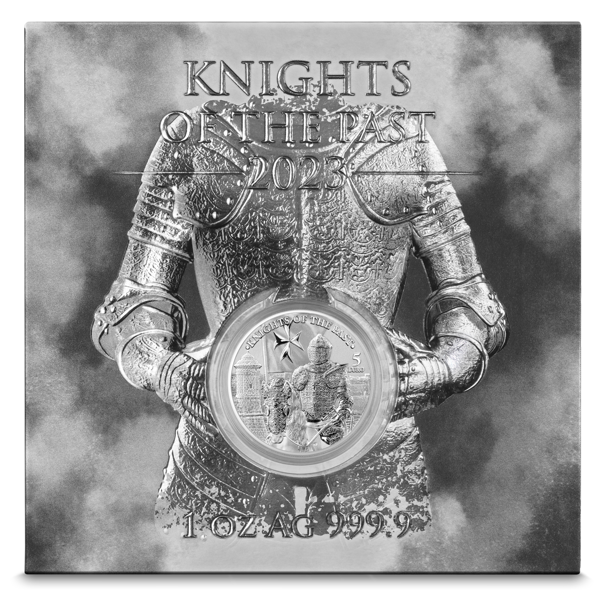 Germania Knights of the Past - 1 oz 2023 Silber - Ritter auf Pferd
