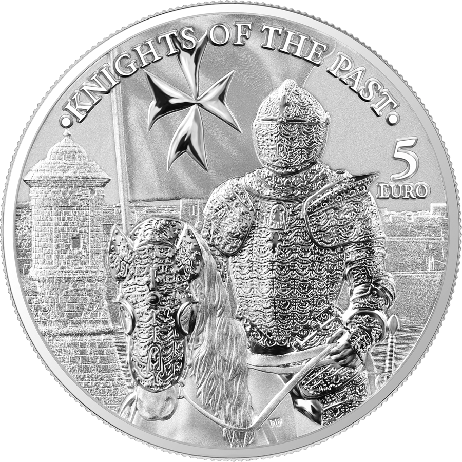 Germania Knights of the Past - 1 oz 2023 Silber - Ritter auf Pferd