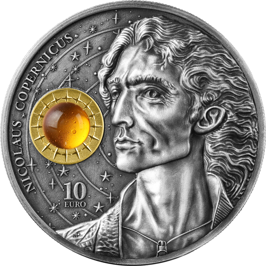 Copernicus 10 Euro 2 oz Silber