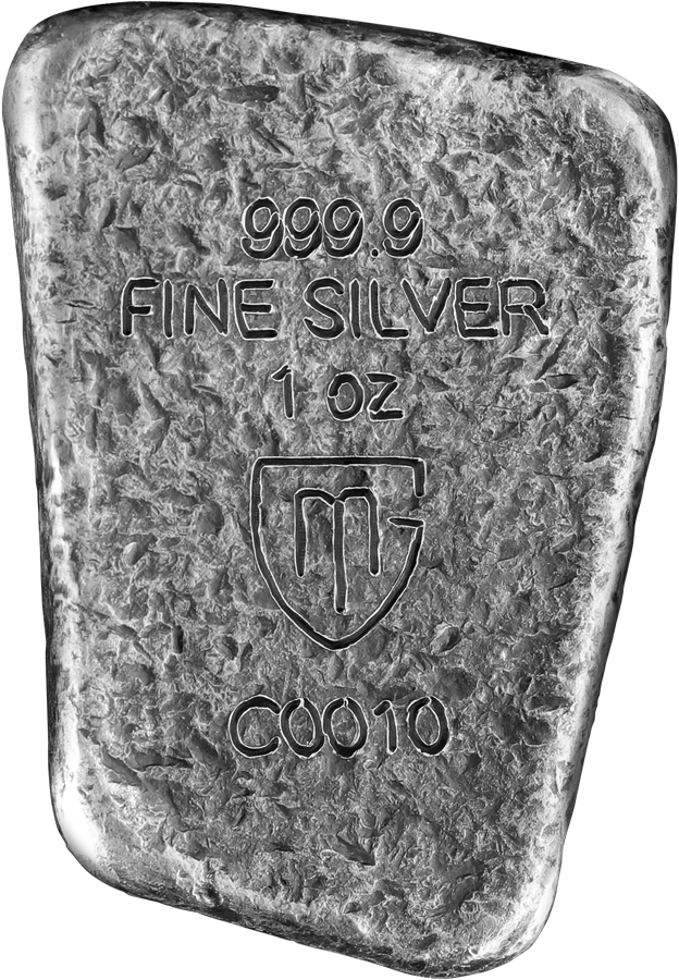 Germania Mint 1 oz Silberbarren Runes Collection Hellblau: Naudiz