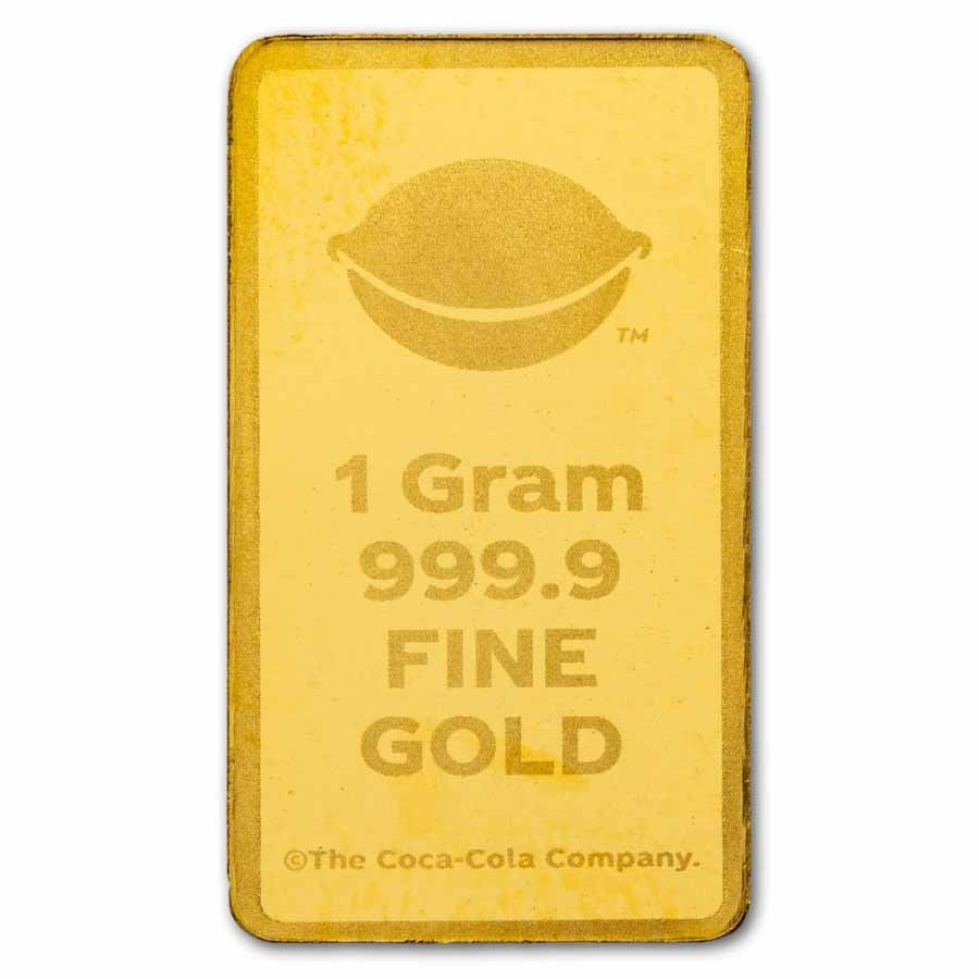 Goldbarren 1 Gramm PAMP Sprite Au999 im Blister