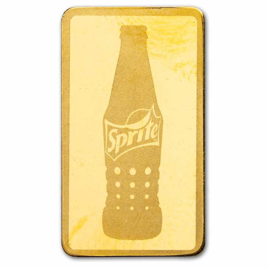 Goldbarren 1 Gramm PAMP Sprite Au999 im Blister