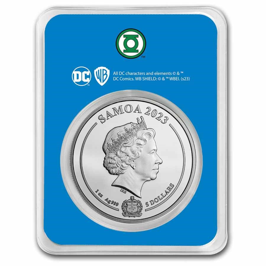 DC Comics Green Lantern Ag999 1 Oz Koloriert