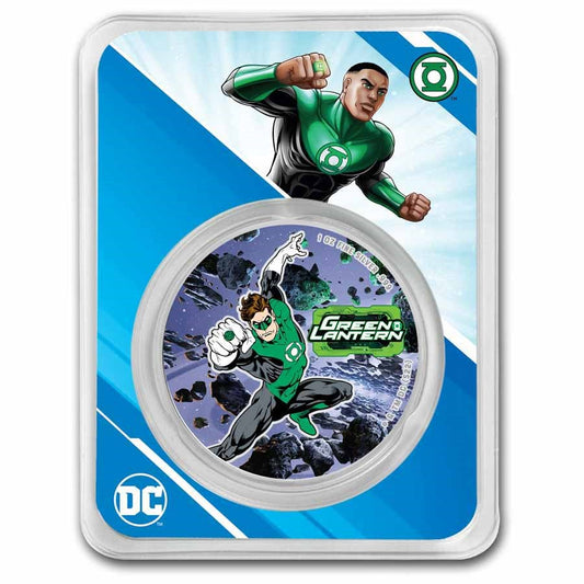 DC Comics Green Lantern Ag999 1 Oz Koloriert