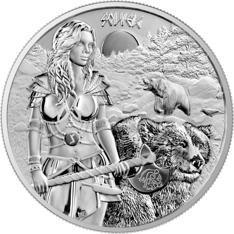 Germania Mint Valkyries - Solveig 1 oz Silber 2024