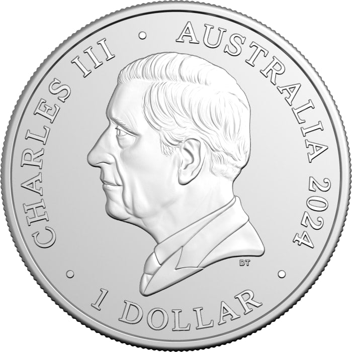 Australien Känguru Silbermünze 1 oz RAM 2024