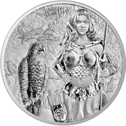 Germania Mint Valkyries Arnhild 1 oz Silber 2024 mit Zertifikat